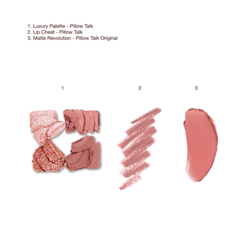 THE GIFT OF PILLOW TALK EYES & LIPS GIFT SET